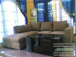 Salah satunya ialah sofa bentuk l. Kursi Sofa Tamu Minimalis Model Bambi Allia Furniture