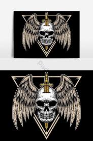 Muat turun gambar vintage cetak dengan tengkorak di helm sepeda motor dan melintasi piston vektor, penunggang, tengkorak, lambang png atau vektor ini secara percuma. Skull Wing Badge Vector Illustration Png Images Eps Free Download Pikbest