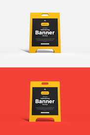 Free Advertising Banner Stand Mockup Psd Free Mockup Zonefree Mockup Zone In 2020 Banner Advertising Banner Stands Free Advertising