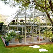 Palram Americana 12 X 12 Greenhouse With Premium Accessory Package Simple Greenhouse Backyard Greenhouse Indoor Greenhouse