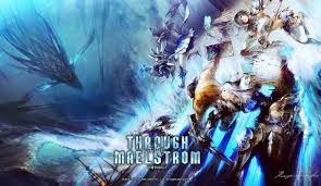 Through The Maelstrom Cover Artwork From Final Fantasy Xiv A Realm Reborn Illustration Artwork Gaming Videogames Final Fantasy Xiv Final Fantasy Fantasy