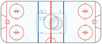Eishockey spielfeld wandtattoo wandsticker wandaufkleber c0622 größe 70 cm x 110 cm: Vector Eishockey Spielfeld Mit Skate Marks Fototapete Fototapeten Eislaufen Eisbahn Eishockey Myloview De