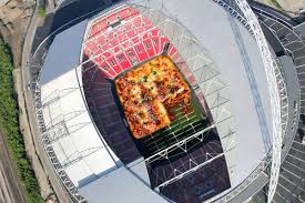 Wembley stadium the venue of legends. Fa Forced To Deny Claims Wembley Being Used To Cook Giant Lasagne Amid Coronavirus Lockdown Goal Com