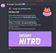 Take action now for maximum saving as these discount. Claim Your Nitro Bot Scam Discord