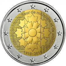 This means that 100 euro in 1956 are equivalent to 1,403.49 euro in 2021. France 2 Euro 2018 Cornflower Special 2 Euro Coins Eurocoinhouse