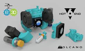 Cr 10 Heavy Duty Customisable Modular E3d V6 Mount Volcano 5015 Abl By Chito 3d Printer 3d Printing Projects Prints
