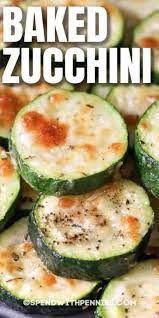 Baked Zucchini Is A Delicious Side Dish That Only Takes Minutes To Make Baked With Cheese And Herbs This Easy Side Di Recipes Vegetable Recipes Veggie Dishes