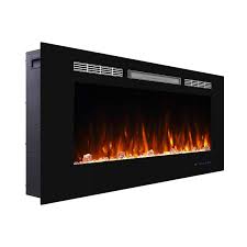 Pick from an innovative genuine log set package with led lighting and true fireplace features or a contemporary crystal glass package to give. Valuxhome Armanni 42 Inches Wall Recessed Electric Fireplace Best Electric Fireplace Electric Fireplace Fireplace