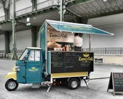 Food Truck Glace Piaggio Food Truck Camion De Nourriture Alimentation Design Culinaire