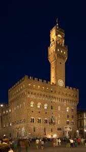 Palazzo vecchio is the main symbol of civil power for the city of florence, whose original project is attributed to arnolfo di cambio. Datei Palazzo Vecchio Florence Night Jpg Wikipedia