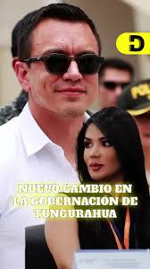 Daniel Llerena Es Nombrada Gobernadora de Tungurahua