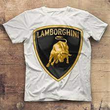 Lamborghini White Unisex T Shirt Tees Shirts T Shirt Shirts Mr Price Clothing