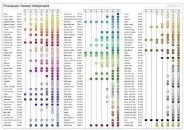 Prismacolor Blank Color Charts Roedercraft Great Chart