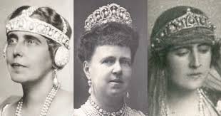 Queen Marie's Cartier Pearl Tiara