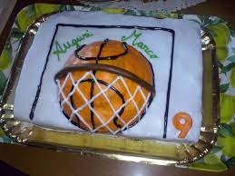 Torta Di Compleanno Basket Torte Di Compleanno Torte Compleanno