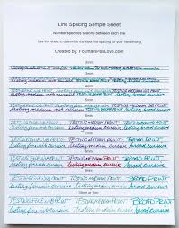Do not make a title page for your paper unless specifically requested. What Is Your Ideal Line Spacing Size Fountain Pen Love