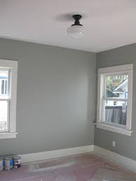 Paint Color Is Veranda Green From Benjamin Moore Turned Out To Be More Of A Blue Color Than Green Bedroom Paint Colors Grey Walls Paint Colors