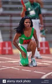 African american she is considered the fastest woman of all time based on the. Florence Griffith Joyner Competing At Olympic Trials Us Olympics Track And Field