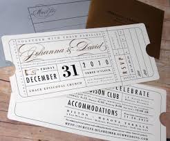 Ticket Invite Ticket Wedding Invitations Wedding Invitations Movie Theme Wedding