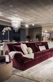 Sofa chesterfield look 3 sitzer oder 2 sitzer newport. Bentley Home Living Room With Elegant Bordeaux Sofa Combined With Light Accessories In Luxury Livin Maroon Living Room Burgundy Living Room Luxury Dining Room