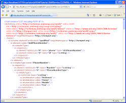 Viewing The Wsdl Document | Caché Web Services Quickstart Tutorial | Caché  & Ensemble 2018.1.4 – 2018.1.7