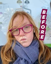 Aina got a new haircut!! She looks great in the new hairstyle!!!