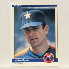 1984 Fleer Baseball Card #239 Nolan Ryan Houston Astros Pitcher HOF