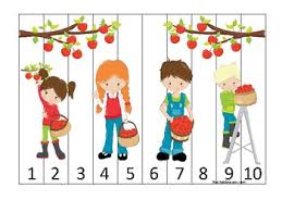 · 8723, 3872, 2387, ? Apples Themed 1 10 Number Sequence Puzzle Game Printable Preschool