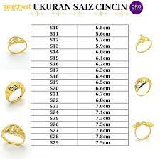 Cara mengukur jari dan cincin cara mengukur jari cara ukur cincin cara mengukur cincin di video ini gw akan cara mengukur size/ukuran cincin dirumah how to measure ring size at home. Ukuran Saiz Cincin Emas Harga Kilang Orodesign Facebook