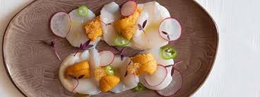 Maybe you would like to learn more about one of these? Hokkaido Scallops Carpaccio With Uni Sea Urchin And Yuzu Pearls Recipe