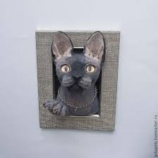 panno iz shersti koty sfinks zakazat na yarmarke masterov 43qrbru kartiny nizhnij novgorod sfinks lyubiteli koshek valyanie