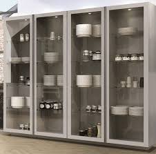 Check spelling or type a new query. Contemporary China Cabinet Frame Euromobil Spa Aluminium Titanium Tempered Glass