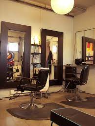 Hair Styling Stations Magdoll S Hair Salon Designed By Mashburn Design Hair Salon Decor Home Beauty Salon Salon Decor