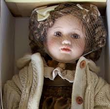 THREE HEART INC. PALMARY COLLECTION 20" LILY DOLL *Certificate of  Authenticity*