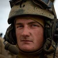 Generalstab der US-Armee Sgt. Jessie Darrett, zugeteilt auf den 5. Platz