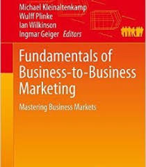 Fundamentals Of Business To Business Marketing Pdf Marketing Pdf Business Business Marketing