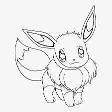 When you purchase through links on our site, we may ear. Pokemon Eevee Coloring Pages Cute Pokemon Black And White Hd Png Download Kindpng