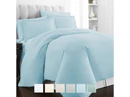 Nwt $199 hotel estate king luxury quilt slate blue quilted 100% cotton. 400 Thread Count 3 Piece Duvet Cover Set 100 Long Staple Cotton Light Blue King Quilt Cover Luxury Soft Sateen Weave Bedding With Button Closure Baby Blue King Cal King 3pc