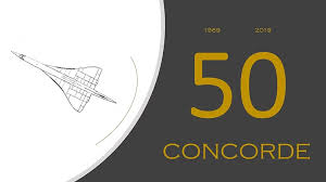In early times a man would present his wife with a silver wreath on their 25th anniversary and a golden one on the 50th anniversary. Concorde At 50 Heritage Concorde