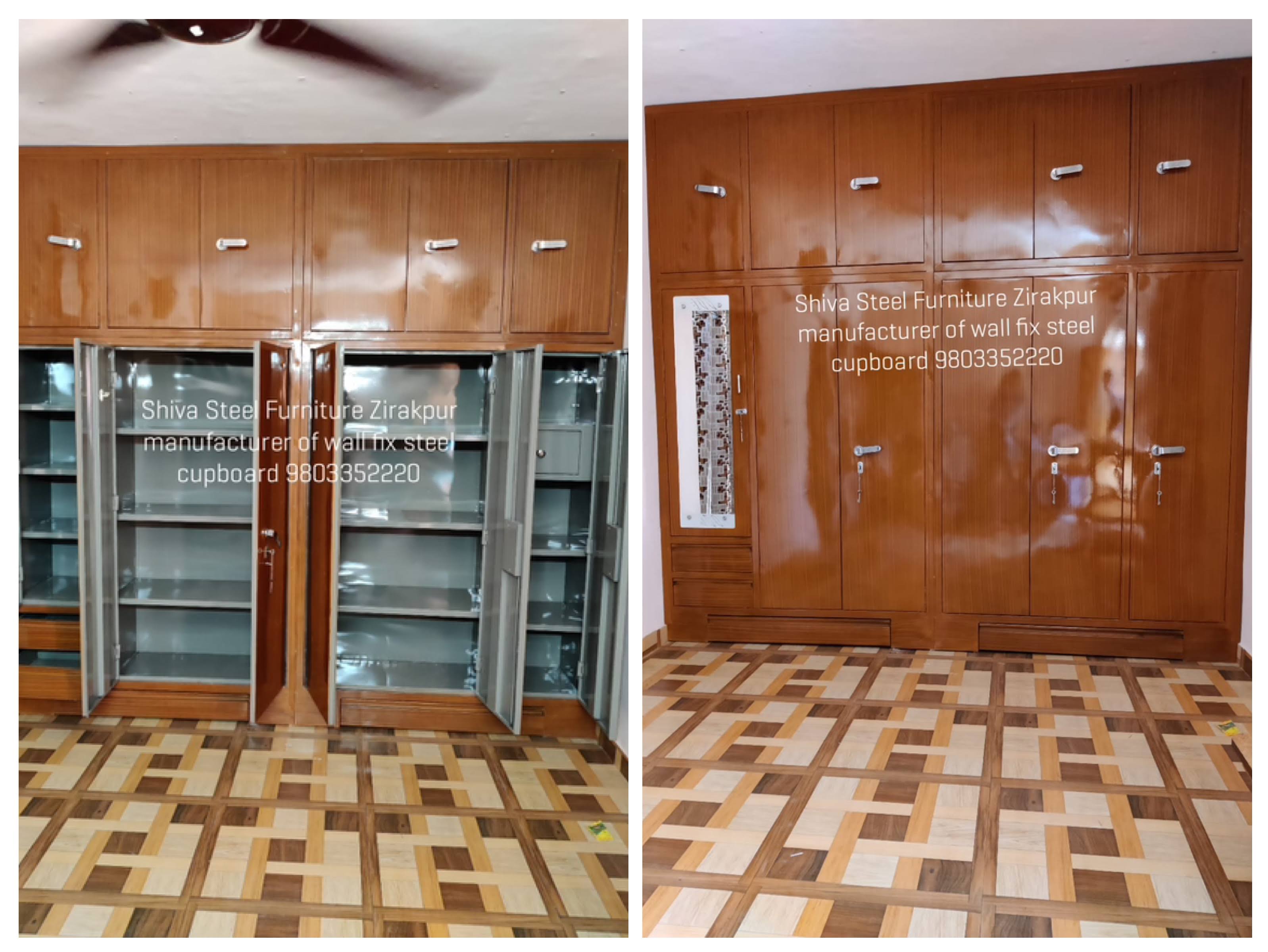 Wooden shade steel cupboard product image