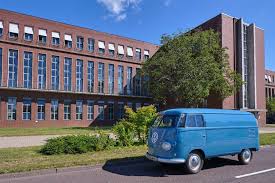 Image result for Dove Blue 1950 VW Bus
