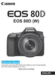 Learn how to connect your canon eos 80d camera to wifi and what you can do if you've lost the wifi credentials or are having connection issues. Canon Eos 80d Instruction Manual Pdf Download Manualslib
