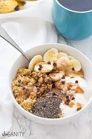 Greek Yogurt And Quinoa Breakfast Bowls Recipe Breakfast Bowls Quinoa Breakfast Bowl Quinoa Breakfast