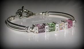 Birthstone Jewelry For Grandma Personalized Mothers Birthstone Bracelet Mums Birthstone Jewelry Grandma Gift Custom Made Jewelry Gift For Her Birthstone Bracelet Mom With Images Mothers Birthstone Bracelet Birthstone Jewelry Mothers Mothers Bracelet