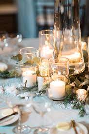 How To Have A Snowy Winter Wedding In Vermont Cheap Wedding Decorations Wedding Centerpieces Wedding Floral Centerpieces