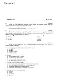 Programă bacalaureat 2020 biologie vegetală și animală. Biologie Vegetala Si Animala