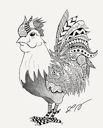 Black and white rooster tattoo. Rooster Tattoo Design Rooster Tattoo Tori Nagay Art Facebook