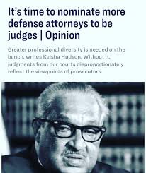 Judge Ketanji Brown Jackson's nomination fills me with absolute joy. My  op-ed last week.