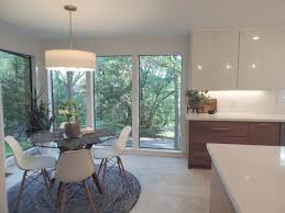 this mid century modern ikea kitchen