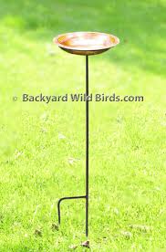 The whole thing only weighs a few pounds, as well, so it's easy to move around as needed. Hammered Copper Bird Bath